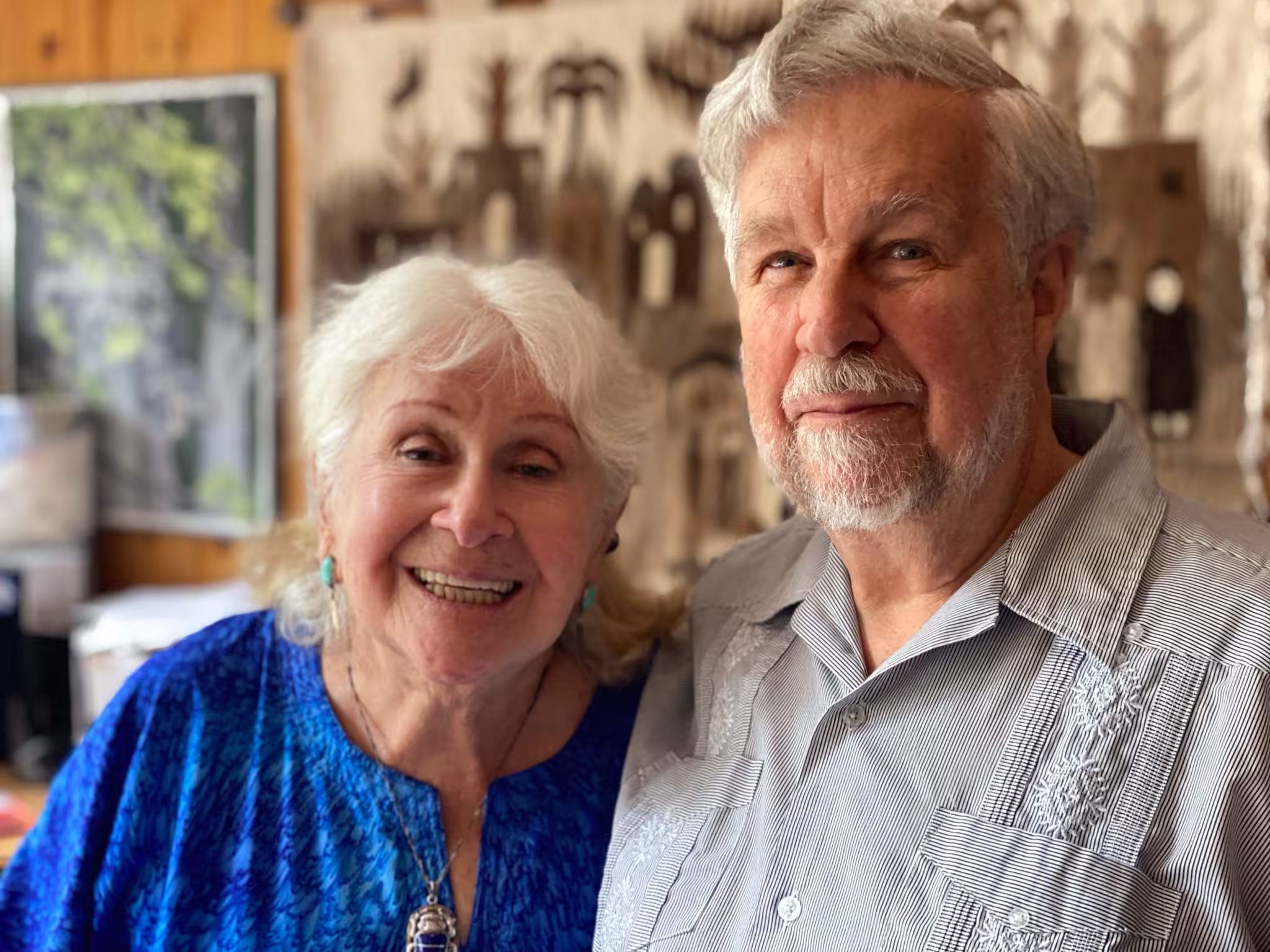 Stewart and Jarmila Peck